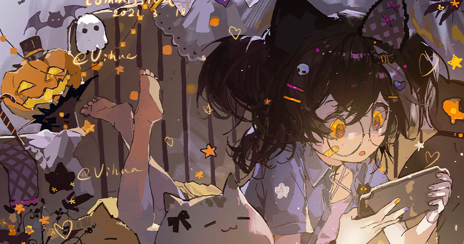 【CG插画欣赏】来自画师 维徊 的绘画作品！