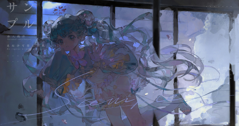 【CG插画欣赏】来自画师 寐一里 的绘画作品！