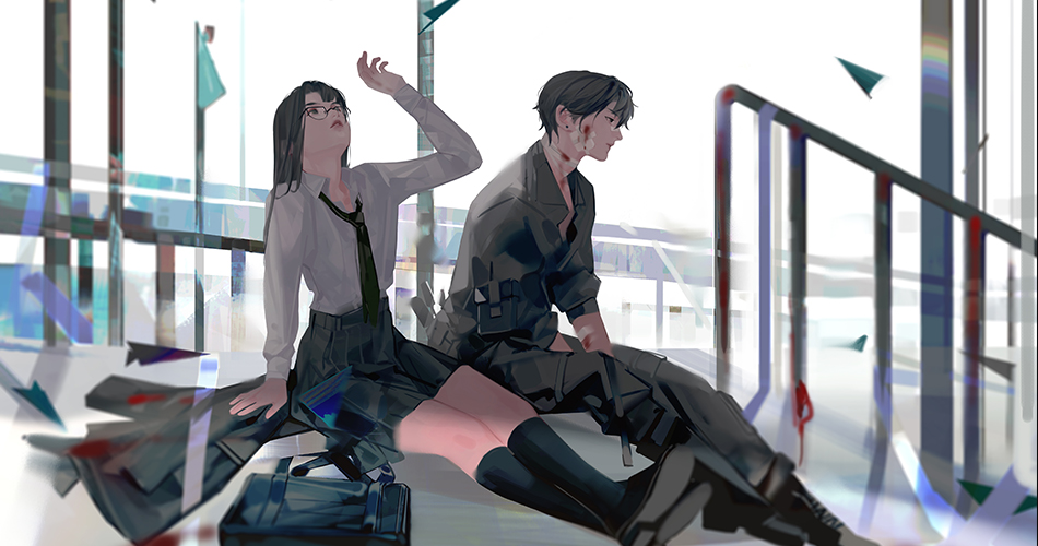 【CG插画欣赏】来自画师 下一锅面 的绘画作品！